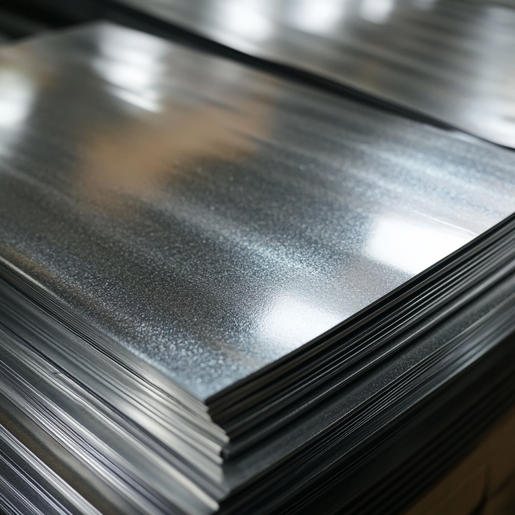 Какой материал представляет собой оцинкованный стальной лист?